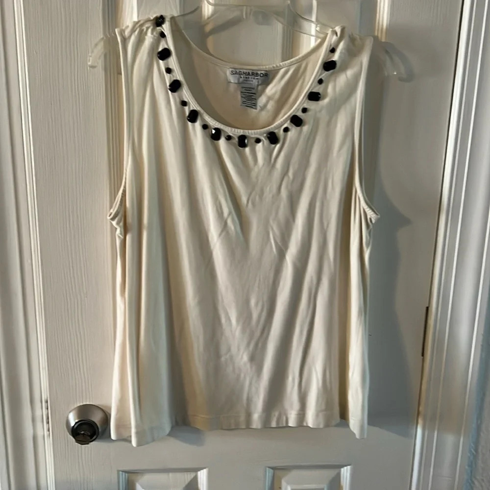 Sag Harbor tank blouse